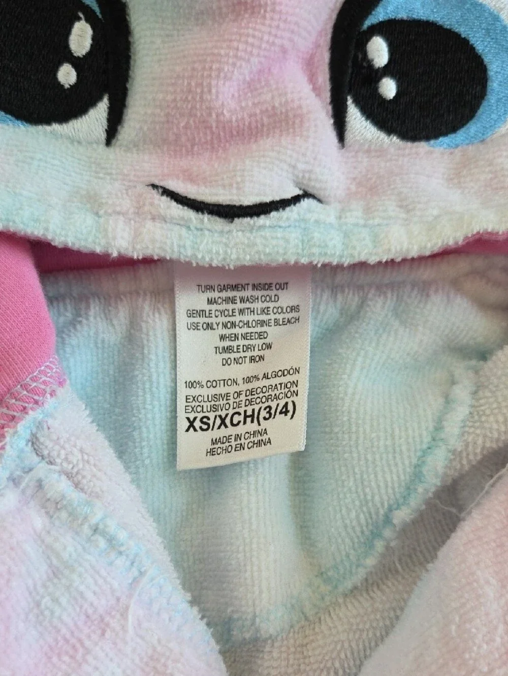 Kids' Unicorn Hooded Swim Coverup Robe - 3/4 & 5/6 *both*